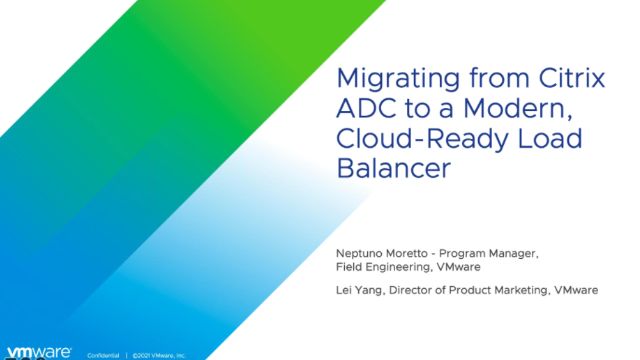 Migrating from Citrix ADC to a Modern, Cloud-Ready Load Balancer