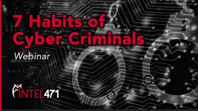 7 Habits of Cybercriminals