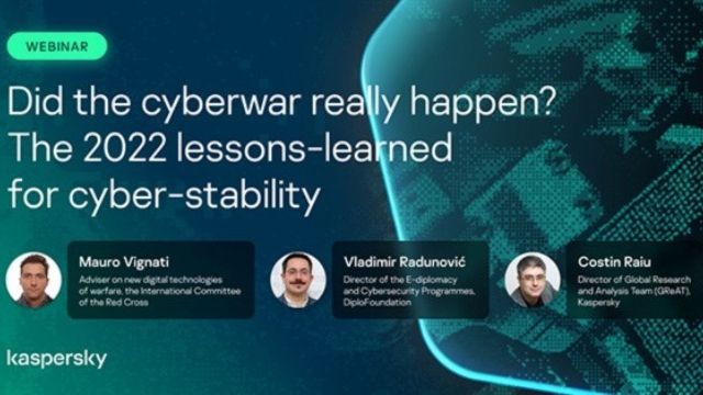 Did the cyberwar really happen? The 2022 lessons-learned for cyber-stability