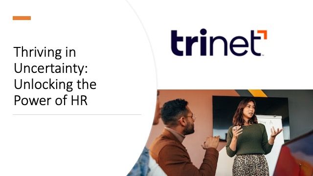 Thriving in Uncertainty: Unlocking the Power of HR