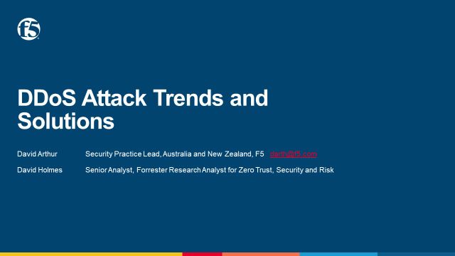 DDoS Attack Trends and Solutions