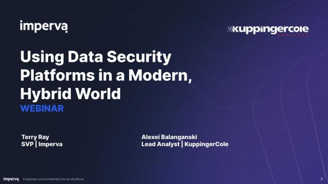 Using Data Security Platforms in a Modern, Hybrid World