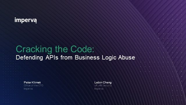 Cracking the Code: Defending APIs from Business Logic Attacks (APJ)