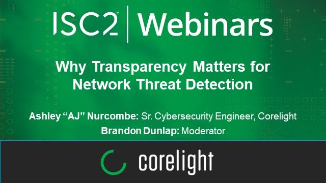 Why Transparency Matters for Network Threat Detection