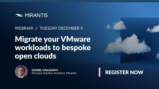 Migrate your VMware workloads to bespoke open clouds