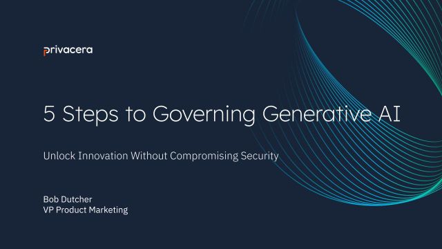 5 Steps to Governing Generative AI