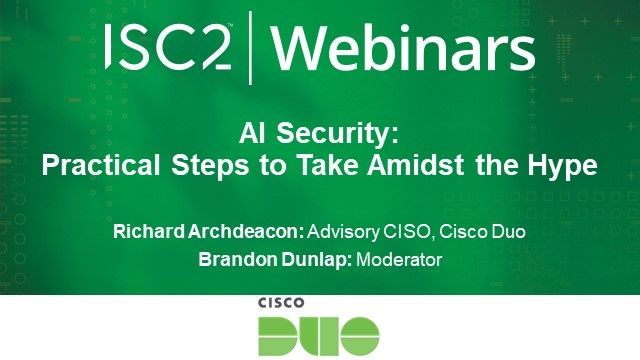 AI Security: Practical Steps to Take Amidst the Hype