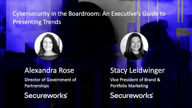 Cybersecurity in the Boardroom