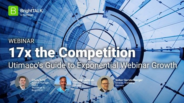 17x the Competition: Utimaco’s Guide to Exponential Webinar Growth