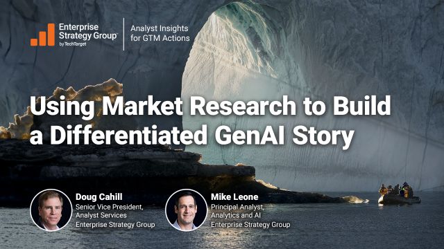 Using Market Research to Build a Differentiated GenAI Story