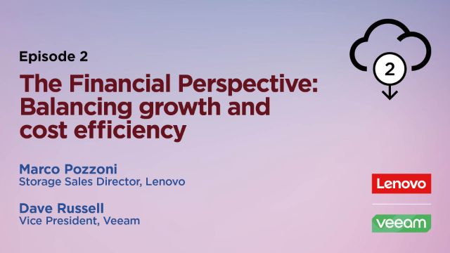 The Financial Perspective: Balancing growth and cost efficiency