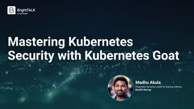 Mastering Kubernetes Security with Kubernetes Goat