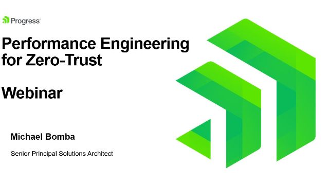 Performance Engineering for Zero-Trust