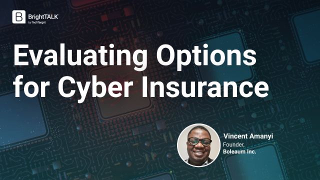 Evaluating Options for Cyber Insurance