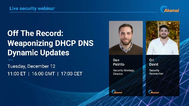 Off The Record - Weaponizing DHCP DNS Dynamic Updates