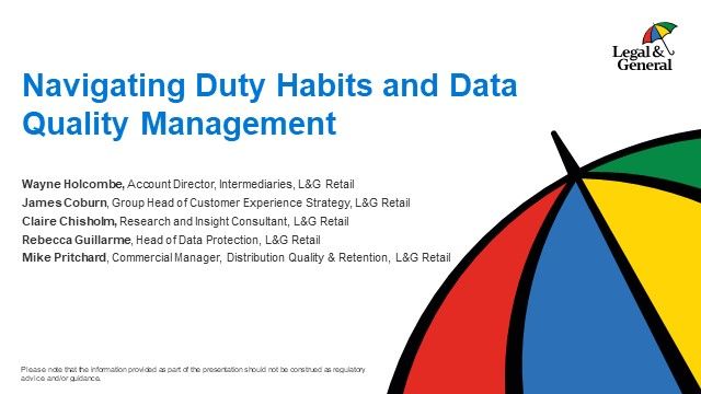 Compliance Directors Session: Navigating Duty Habits, and DQM