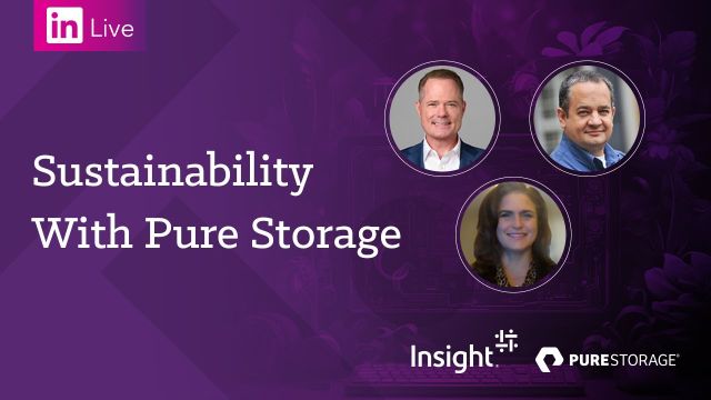 LinkedIn Live: Sustainability With Pure Storage