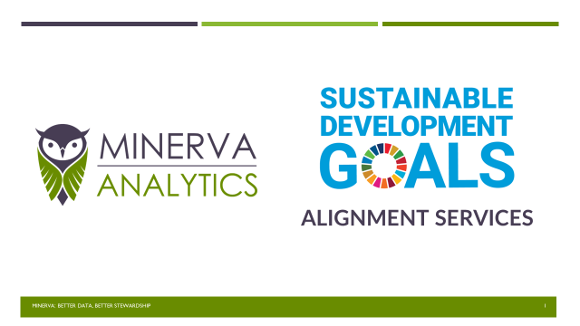 Minerva Briefing - Sustainable Stewardship and SDG Alignment