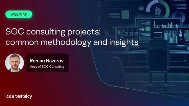 SOC consulting projects: common methodology and insights