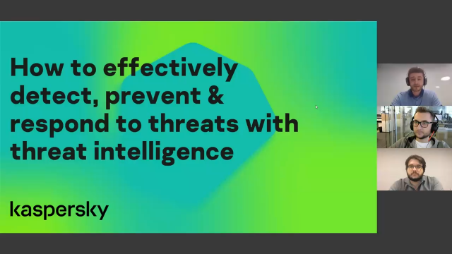 How to detect, prevent & respond to threats with threat intelligence [EMEA]