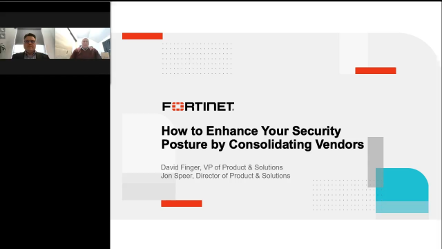 How to Enhance Your Security Posture by Consolidating Vendors