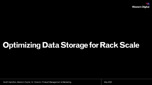 Optimizing Data Storage for Rack Scale