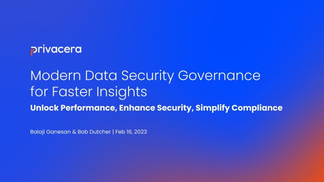 Modernizing Data Governance for Faster Insights