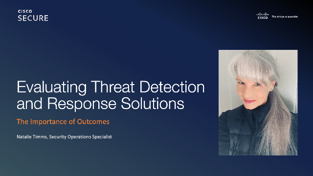 Evaluating Threat Detection and Response Solutions