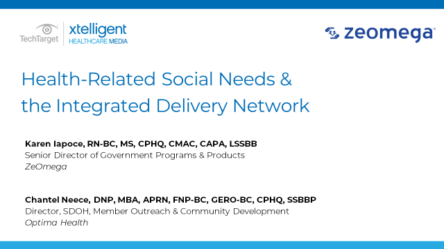 Health-Related Social Needs and the Integrated Delivery Network