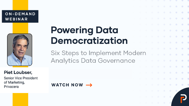 Powering Data Democratization: 6 Steps to Implement Modern Data Governance