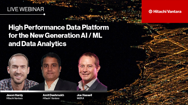 High Performance Data Platform for the New Generation AI / ML and Data Analytics