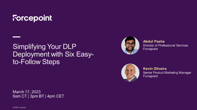 Simplify Your DLP Deployment with Six-Easy-to-Follow Steps