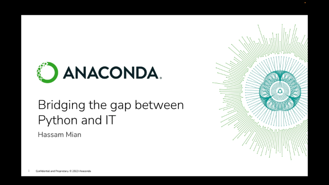 Bridging the gap between Python and IT: Faster Builds, Deployment, and Security