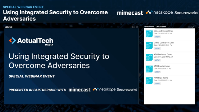 Using Integrated Security to Overcome Adversaries