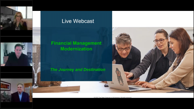 Financial Management Modernization - The Journey and Destination