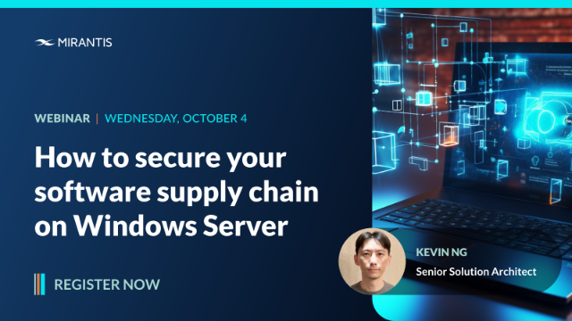 How to Secure Your Software Supply Chain on Windows Server