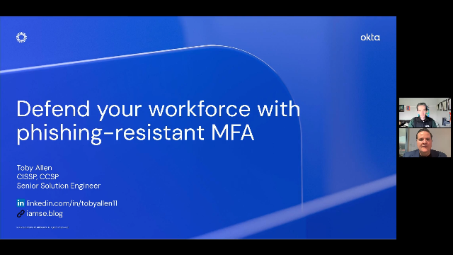 Defend Your Workforce with Phishing-Resistant MFA