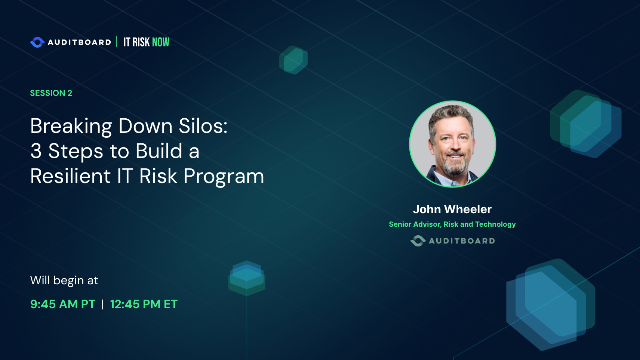 Breaking Down Silos: 3 Steps to Build a Resilient IT Risk Program