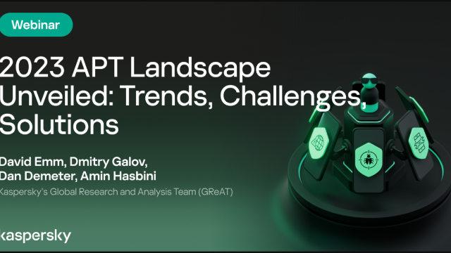 2023 APT Landscape Unveiled: Trends, Challenges, Solutions