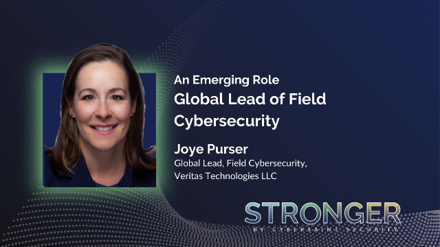 STRONGER 2023: An Emerging Role: Global Lead of Field Cybersecurity