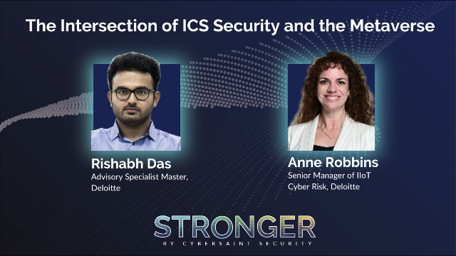 STRONGER 2023: The Intersection of ICS Security and Metaverse