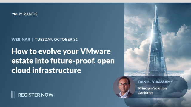 How to evolve your VMware estate into future-proof, open cloud infrastructure