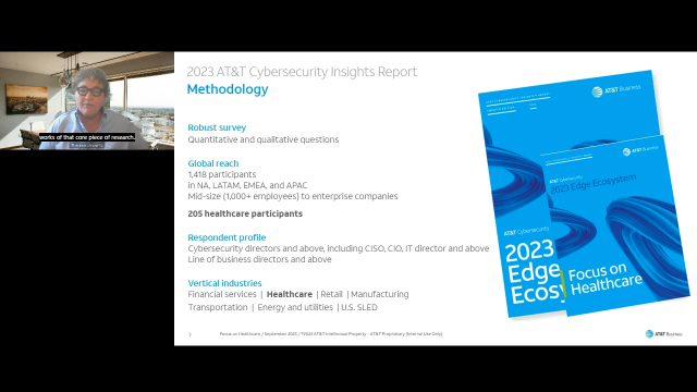 2023 AT&T Cybersecurity Insights Report: Focus on the Healthcare Edge Ecosystem