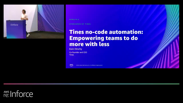 AWS Re:Inforce - Empowering Cloud Security Teams to do More with Less
