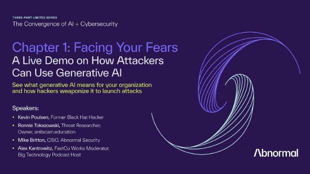 Facing Your Fears: A Live Demo on How Attackers Can Use Generative AI