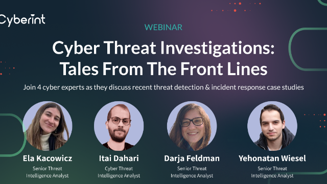 Cyber Threat Investigations: Tales From The Front Lines