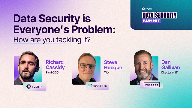 Data Security Is Everyone's Problem: How Are You Tackling It?