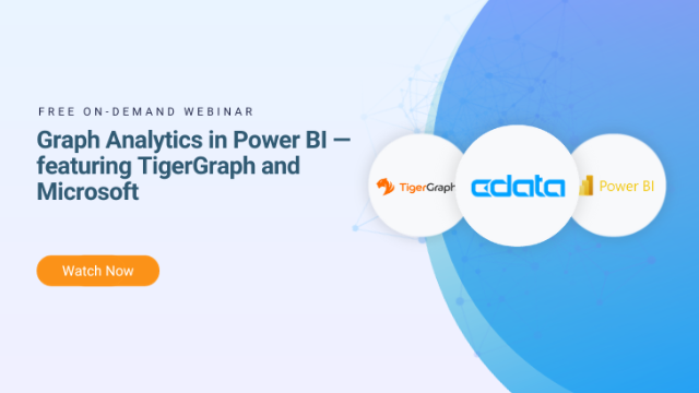 Real-Time Graph Analytics in Power BI | CData + TigerGraph + Power BI