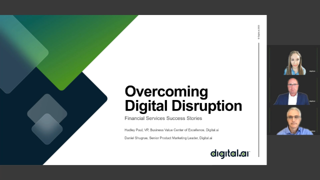 Overcoming Digital Disruption: Financial Services Success Stories