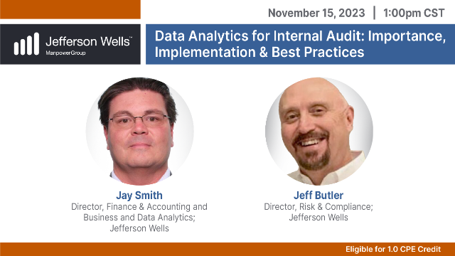 Data Analytics for Internal Audit: Importance, Implementation, & Best Practices